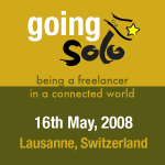 Going Solo conference for freelancers, May 16th, Lausanne (Switzerland).